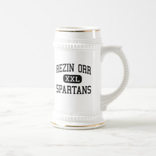 Rezin Orr - Spartans - High - Chicago Illinois Beer Stein