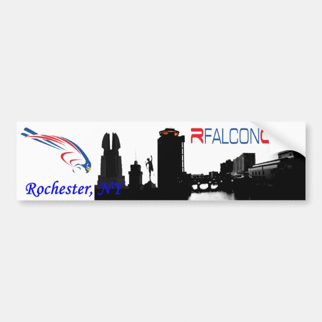 Rfalconcam Cityscape Bumper Sticker (Front)