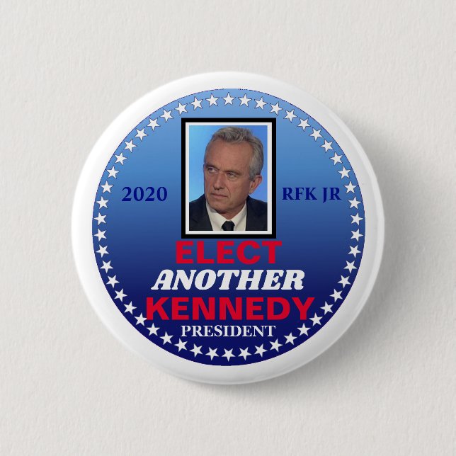 RFK Jr. 2020 2 Inch Round Button (Front)