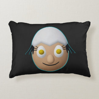RG RA Egg Art Accent Pillow
