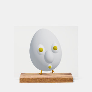 RG RA Egg Art Acrylic Sign