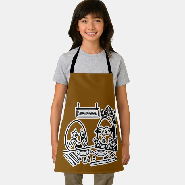 RG RA Egg Art Apron (Insitu)