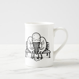 RG RA Egg Art Bone China Mug