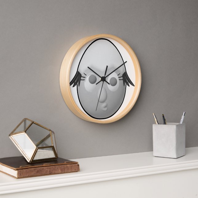 RG RA Egg Art Clock (Office)