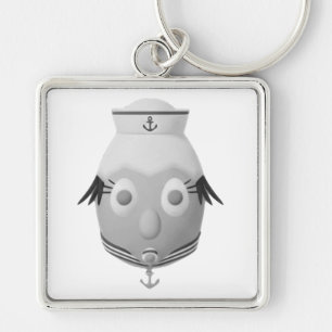 RG RA Egg Art Keychain