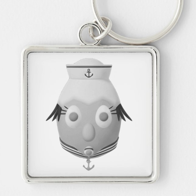 RG RA Egg Art Keychain (Front)