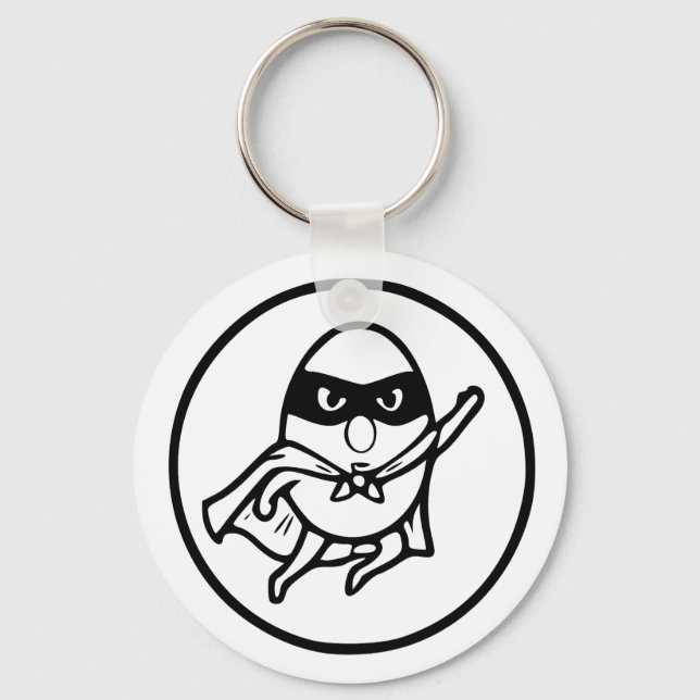 RG RA Egg Art Keychain (Back)