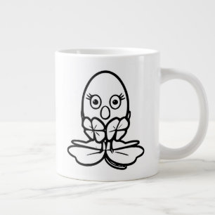 RG RA Egg Art Large Coffee Mug