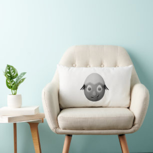 RG RA Egg Art Lumbar Pillow