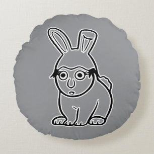 RG RA Egg Art Round Pillow