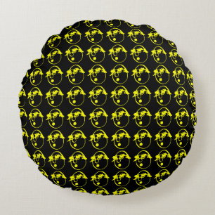 RG RA Egg Art Round Pillow