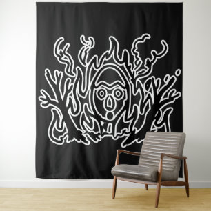 RG RA Egg Art Tapestry