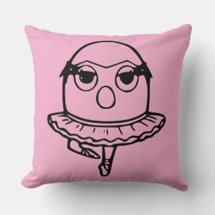 RG RA Egg Art Throw Pillow