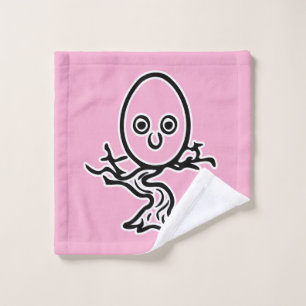 RG RA Egg Art Wash Cloth