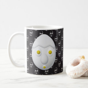 RG & RA Quirky Egg Character Cute Design Coffee Mug