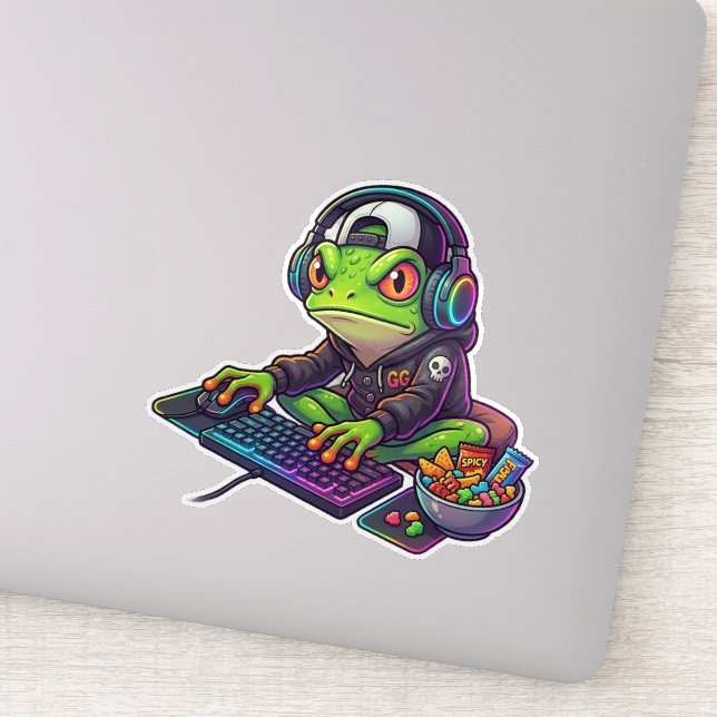 RGB Chaos Gamer Frog (Detail)