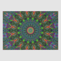 rgb coloured mandala