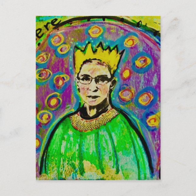 RGB Postcard Ruth Baden Ginsburg- Starring Role (Front)