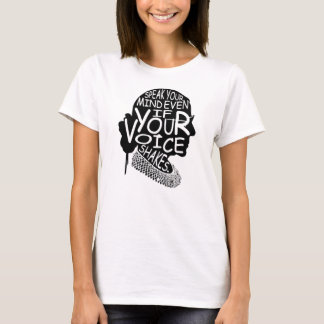 Rgb | speak your mind even if your voice shakes T-Shirt