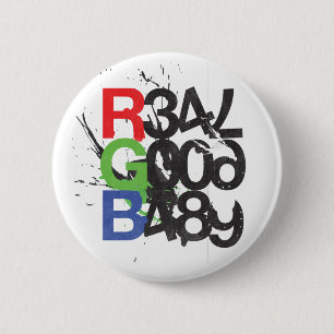 RGBaby logo 2 Inch Round Button