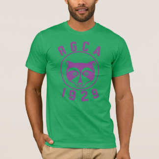RGCA T-shirt basique pour hommes avec logo violet