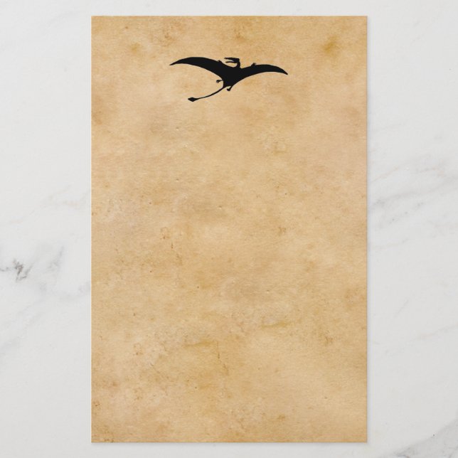 Rhamphorhynchus Dinosaur Stationery (Front)