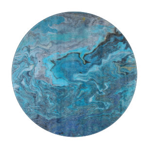 Rhapsody in Turquoise Cutting Board