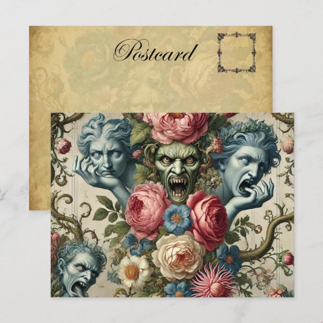 Rhapsody Road – Gothic Victorian Holiday Postcard (Front/Back)