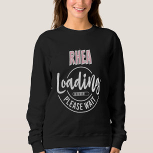 Rhea Custom Personalized Baby Loading Shower Arriv Sweatshirt