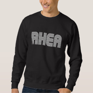 Rhea Food Retro 70s 80s Sweatshirt