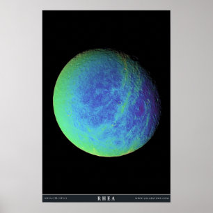 Rhea's Wisps in Colour Poster