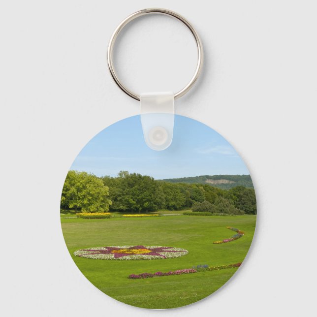 Rheinaue Park in Bonn Keychain (Front)