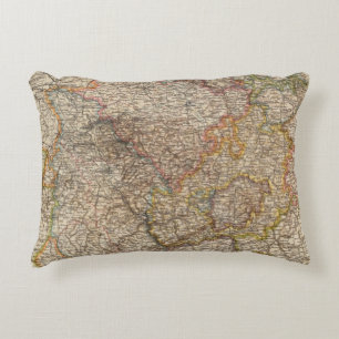 Rhenish Prussia, Westphalia, HesseNassau Decorative Pillow