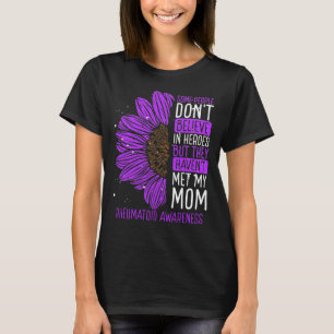 Rheumatoid Awareness Ribbon Mom Warrior T-Shirt