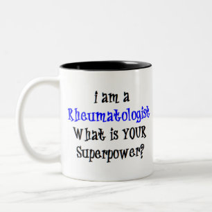 rheumatologist Two-Tone coffee mug