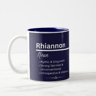 Rhiannon Personalized Name Coffee Mug