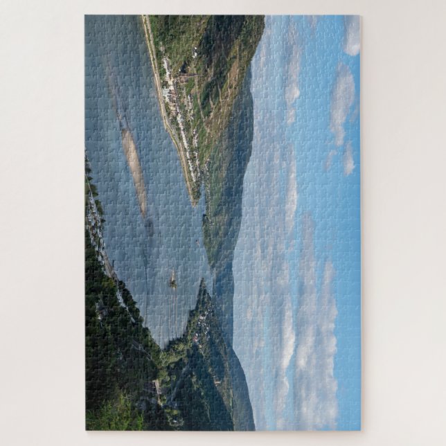 Rhine Gorge Jigsaw Puzzle (Vertical)