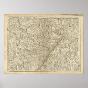 Rhine River Valley, France 2 Poster