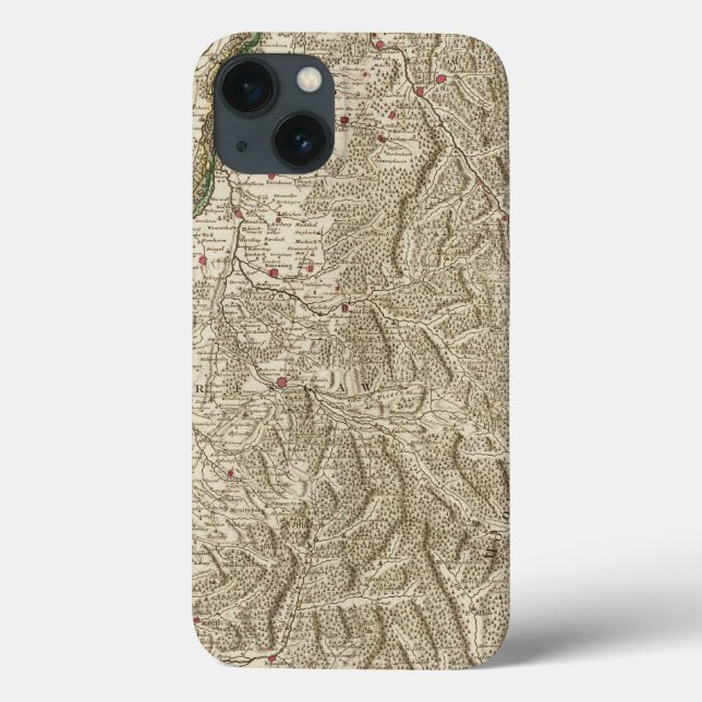 Rhine River Valley, France Case-Mate iPhone Case (Back)
