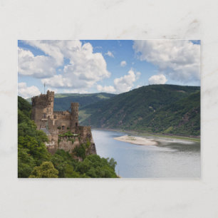 Rhine Valley - Castle Rheinstein postcard