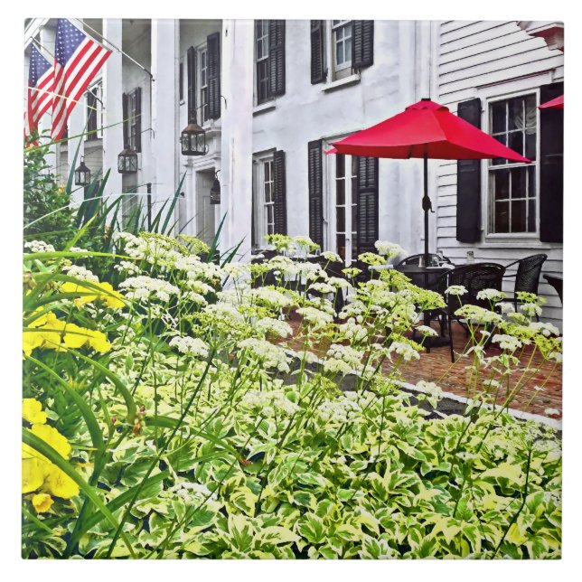 Rhinebeck NY - Outdoor Seating Tile (Front)