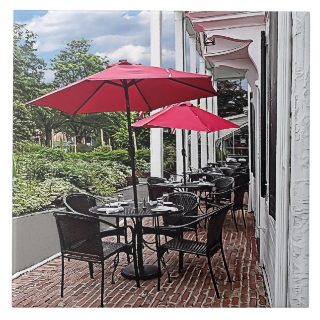 Rhinebeck NY - Outdoor Seating Tile (Front)