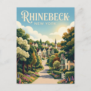 Rhinebeck USA Postcard