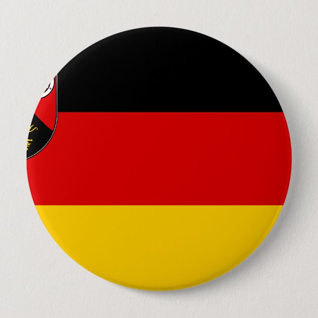 Rhineland Palatinate, Germany 4 Inch Round Button (Front)
