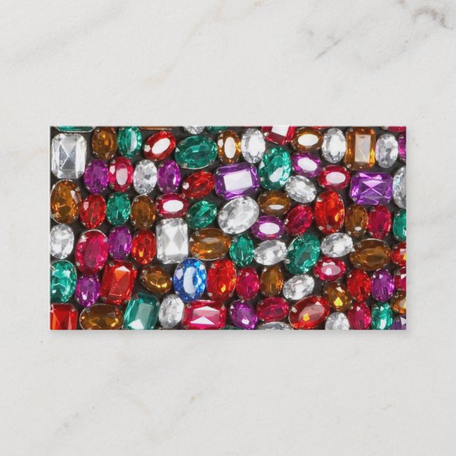 Rhinestone Bliss Set Business cards (Front)