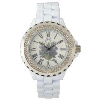 Rhinestone Enamel watch