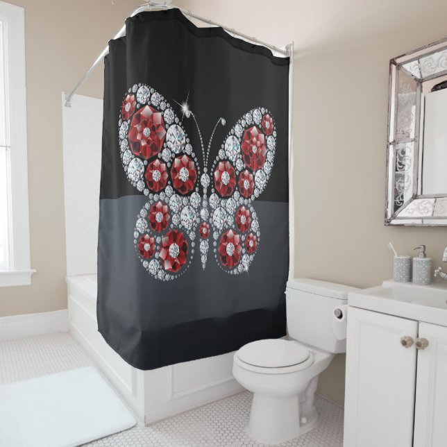 Rhinestones - Jewels Diamonds Butterfly (In Situ)