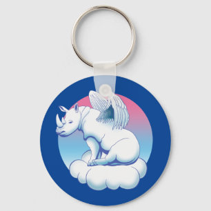 Rhino Angel - Rhinoceros Conservation Awareness Keychain