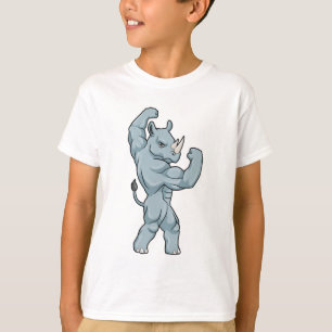 Rhino as Bodybuilder extreme T-Shirt