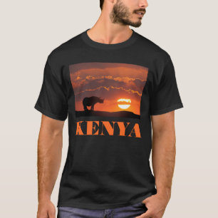 Rhino at sunset, Masai Mara, Kenya T-Shirt